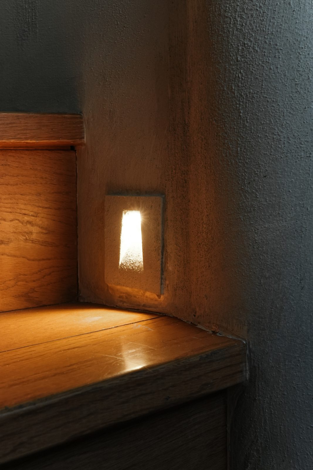 Detalle de superficie con luz